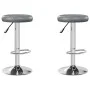 Küchenhocker 2 Stück Kunstleder Grau von , Küchenhocker - Ref: Foro24-333102, Preis: 95,94 €, Rabatt: %