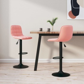 Küchenhocker, 2 Stück, rosa Samt von , Küchenhocker - Ref: Foro24-333996, Preis: 108,25 €, Rabatt: %