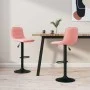 Kitchen stools 2 units pink velvet by , Kitchen stools - Ref: Foro24-333996, Price: 106,40 €, Discount: %
