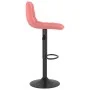 Kitchen stools 2 units pink velvet by , Kitchen stools - Ref: Foro24-333996, Price: 106,40 €, Discount: %