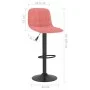 Kitchen stools 2 units pink velvet by , Kitchen stools - Ref: Foro24-333996, Price: 106,40 €, Discount: %