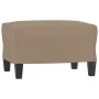 Armchair with footstool in synthetic leather, cappuccino color, 60 cm. by , Sofas - Ref: Foro24-3201163, Price: 224,90 €, Dis...