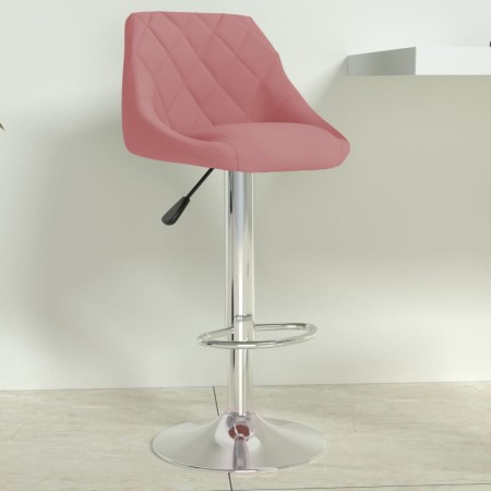Rosa Samt Küchenhocker von , Küchenhocker - Ref: Foro24-335299, Preis: 95,21 €, Rabatt: %
