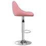 Rosa Samt Küchenhocker von , Küchenhocker - Ref: Foro24-335299, Preis: 95,21 €, Rabatt: %