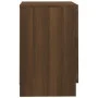 Mesita de noche madera contrachapada marrón roble 38x35x56 cm de , Mesitas de noche - Ref: Foro24-815325, Precio: 66,03 €, De...