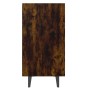 Rauchiger Eichenfurnier-Holzschrank 103,5x35x70 cm von , Sideboards - Ref: Foro24-813185, Preis: 66,34 €, Rabatt: %