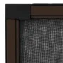 Ausziehbares Fliegengitter für Fenster in Braun (100-193)x75 cm. von , Moskitonetze für Fenster - Ref: Foro24-149042, Preis: ...