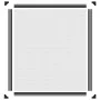 Magnetic mosquito net for windows in anthracite grey, 130x150 cm. by , Mosquito nets for windows - Ref: Foro24-153856, Price:...