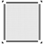 Magnetisches Fliegengitter für Fenster in Anthrazitgrau 130x150 cm. von , Moskitonetze für Fenster - Ref: Foro24-153856, Prei...