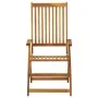 Liegende Gartenstühle 3 Stück aus massivem Akazienholz von vidaXL, Gartenstühle - Ref: Foro24-311847, Preis: 196,99 €, Rabatt: %