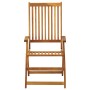 Liegende Gartenstühle 3 Stück aus massivem Akazienholz von vidaXL, Gartenstühle - Ref: Foro24-311847, Preis: 200,45 €, Rabatt: %
