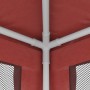 Party tent with 4 red HDPE mesh walls 2.5x2.5 m by , Tents and gazebos - Ref: Foro24-319225, Price: 80,55 €, Discount: %