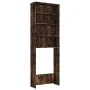 Washing machine cabinet in smoked oak color, 64x24x190 cm by , Accessories for washing machines and dryers - Ref: Foro24-8159...