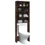 Armario de lavadora color roble ahumado 64x24x190 cm de , Accesorios para lavadoras y secadoras - Ref: Foro24-815951, Precio:...