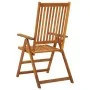 Liegende Gartenstühle 3 Stück aus massivem Akazienholz von vidaXL, Gartenstühle - Ref: Foro24-311847, Preis: 196,99 €, Rabatt: %