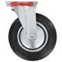 Swivel wheels 4 units 200 mm by , Material handling - Ref: Foro24-143454, Price: 66,66 €, Discount: %