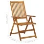 Liegende Gartenstühle 3 Stück aus massivem Akazienholz von vidaXL, Gartenstühle - Ref: Foro24-311847, Preis: 196,99 €, Rabatt: %