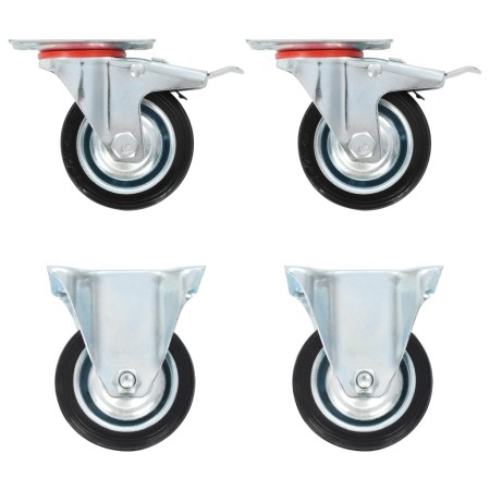 Transportrollen 4 Stück 75 mm von , Materialhandhabung - Ref: Foro24-143461, Preis: 21,74 €, Rabatt: %