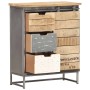 Solid mango wood sideboard 60x30x70 cm by , Sideboards - Ref: Foro24-286534, Price: 258,87 €, Discount: %
