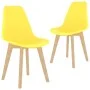 Esszimmerstühle, 2 Stück, gelber Kunststoff von , Essstühle - Ref: Foro24-289116, Preis: 90,15 €, Rabatt: %