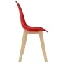 Esstischstühle 6 Stück Kunststoff rot von , Essstühle - Ref: Foro24-289121, Preis: 212,05 €, Rabatt: %