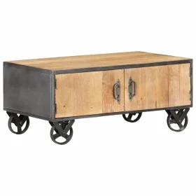 Massiver recycelter Holz-Couchtisch 90x50x39 cm von , Couchtisch - Ref: Foro24-323514, Preis: 237,70 €, Rabatt: %