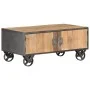 Massiver recycelter Holz-Couchtisch 90x50x39 cm von , Couchtisch - Ref: Foro24-323514, Preis: 237,49 €, Rabatt: %