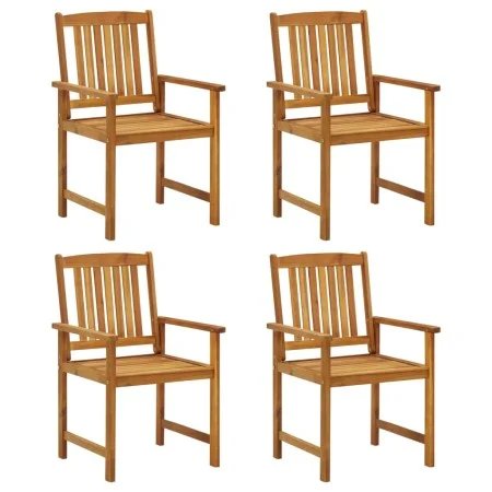 Gartenstühle 4 Einheiten aus massivem Akazienholz von vidaXL, Gartenstühle - Ref: Foro24-311848, Preis: 282,20 €, Rabatt: %