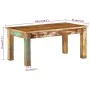 Solid recycled wood coffee table 100x55x45 cm by , Coffee table - Ref: Foro24-352017, Price: 145,43 €, Discount: %