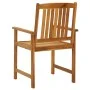 Gartenstühle 4 Einheiten aus massivem Akazienholz von vidaXL, Gartenstühle - Ref: Foro24-311848, Preis: 282,20 €, Rabatt: %