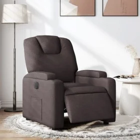 Elektrischer Relaxsessel aus dunkelbraunem Stoff von , Sessel - Ref: Foro24-3204349, Preis: 250,87 €, Rabatt: %