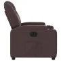 Dark brown electric reclining armchair in fabric. by , Armchairs - Ref: Foro24-3204349, Price: 250,86 €, Discount: %