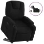 Sillón eléctrico reclinable elevable de tela negro de , Sillones - Ref: Foro24-3204394, Precio: 325,85 €, Descuento: %