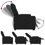 Sillón eléctrico reclinable elevable de tela negro de , Sillones - Ref: Foro24-3204394, Precio: 325,85 €, Descuento: %