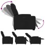 Sillón eléctrico reclinable elevable de tela negro de , Sillones - Ref: Foro24-3204394, Precio: 301,02 €, Descuento: %