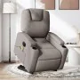 Sillón de masaje eléctrico reclinable elevable tela taupé de , Sillones - Ref: Foro24-3204412, Precio: 395,72 €, Descuento: %