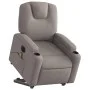 Sillón de masaje eléctrico reclinable elevable tela taupé de , Sillones - Ref: Foro24-3204412, Precio: 395,72 €, Descuento: %