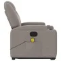 Sillón de masaje eléctrico reclinable elevable tela taupé de , Sillones - Ref: Foro24-3204412, Precio: 395,72 €, Descuento: %