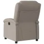 Electric reclining armchair in gray taupe fabric by , Armchairs - Ref: Foro24-3204148, Price: 241,67 €, Discount: %