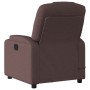 Dark brown electric massage recliner chair by , Armchairs - Ref: Foro24-3204361, Price: 263,79 €, Discount: %