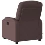 Elektrischer Massage-Fernsehsessel aus dunkelbraunem Stoff von , Sessel - Ref: Foro24-3204361, Preis: 276,49 €, Rabatt: %
