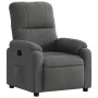 Dark gray microfiber fabric recliner. by , Armchairs - Ref: Foro24-373451, Price: 226,74 €, Discount: %