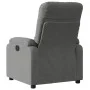 Dark gray microfiber fabric recliner. by , Armchairs - Ref: Foro24-373451, Price: 226,74 €, Discount: %