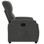 Dark gray microfiber fabric recliner. by , Armchairs - Ref: Foro24-373451, Price: 226,74 €, Discount: %