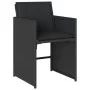 7-piece garden dining set with black synthetic rattan cushions by , Garden sets - Ref: Foro24-3211087, Price: 449,08 €, Disco...