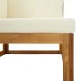Modular corner sofas 2 units with cream white fabric cushions by vidaXL, Modular outdoor sofas - Ref: Foro24-311853, Price: 2...