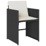9-piece garden dining set with black synthetic rattan cushions by , Garden sets - Ref: Foro24-3211098, Price: 571,35 €, Disco...