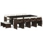 Gartenmöbel-Set 13-teilig und Kissen aus braunem Kunst-Rattan. von , Gartensets - Ref: Foro24-3211161, Preis: 661,35 €, Rabat...