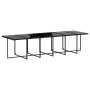 Set comedor de jardín con cojines 13 pzas ratán sintético negro de , Conjuntos de jardín - Ref: Foro24-3211123, Precio: 803,7...