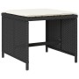 Garden furniture set 17 pieces with black synthetic rattan cushions by , Garden sets - Ref: Foro24-3211182, Price: 873,05 €, ...